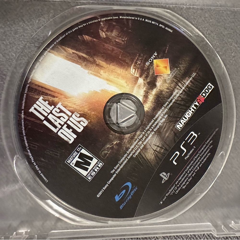 PlayStation 3 M rated Action game The Last of Us